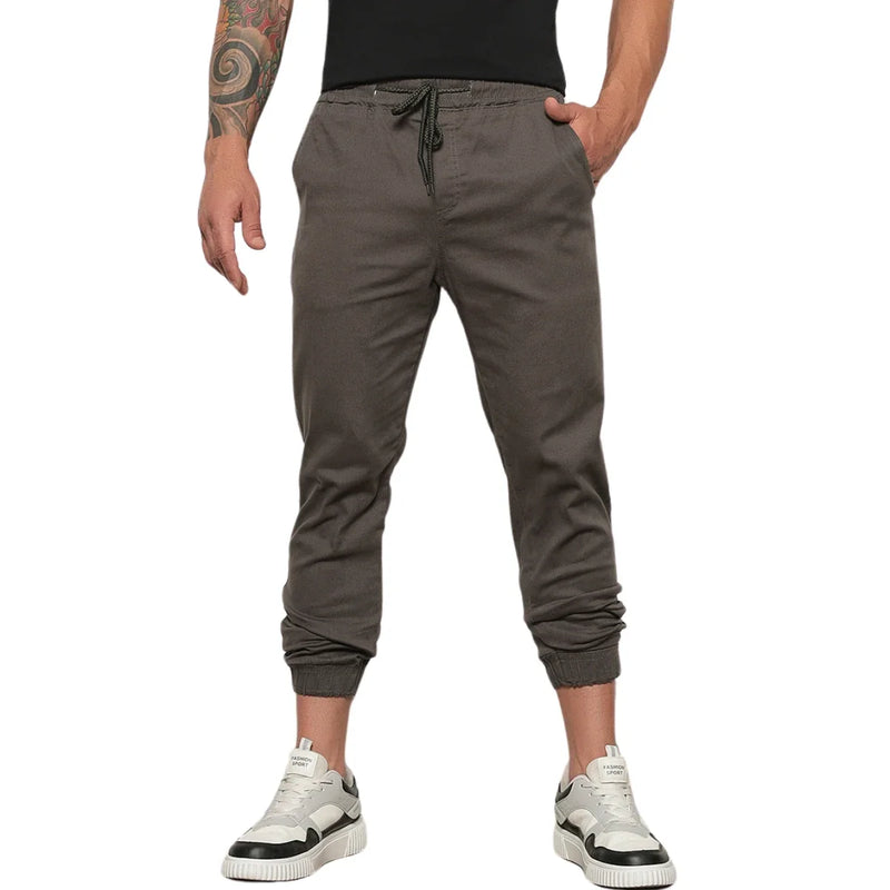 Calça Casual de Sarja Jogger