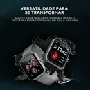 Smartwatch Technos Connect MAX Prata e Preto