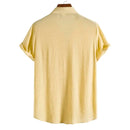 Camisa Manga Curta Linho Thailand