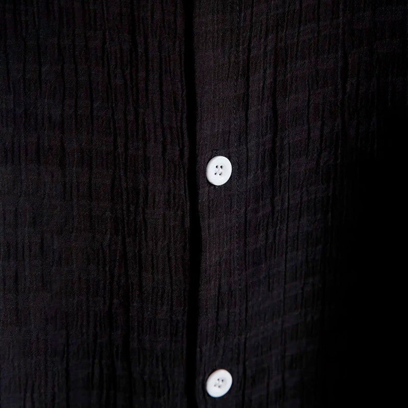 Camisa Manga Curta Linho Thailand