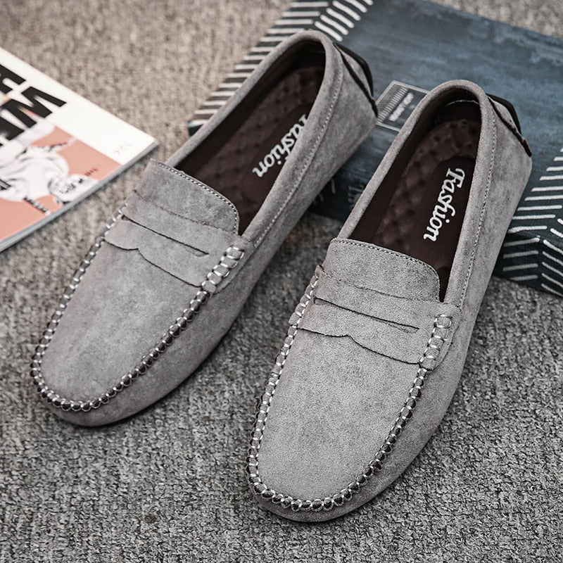 Mocassim Clássico de Couro - Fear