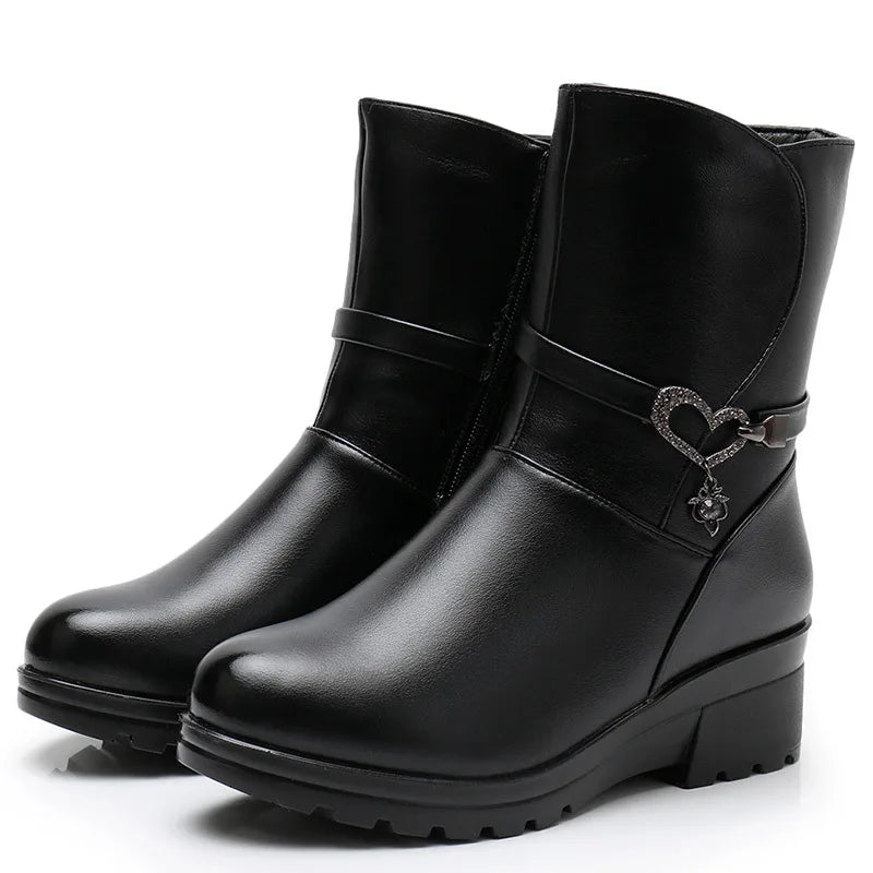 Bota de Inverno Impermeável Térmica -  Confort