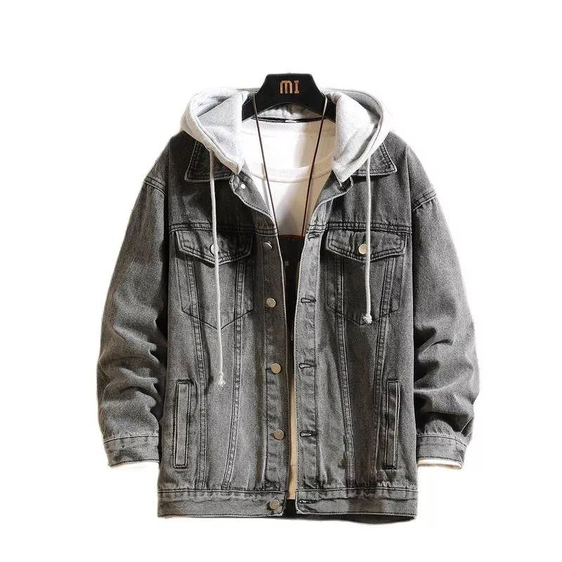 Jaqueta Jeans Masculina Casual 2025