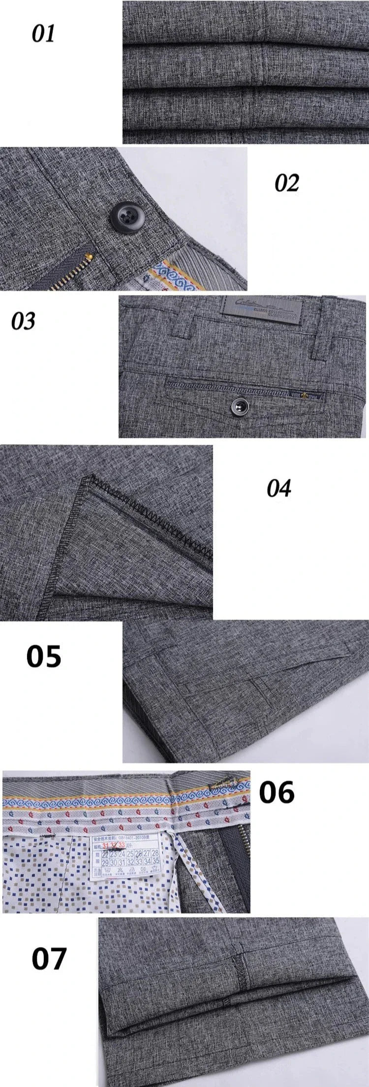 Calça Social Reta Classy