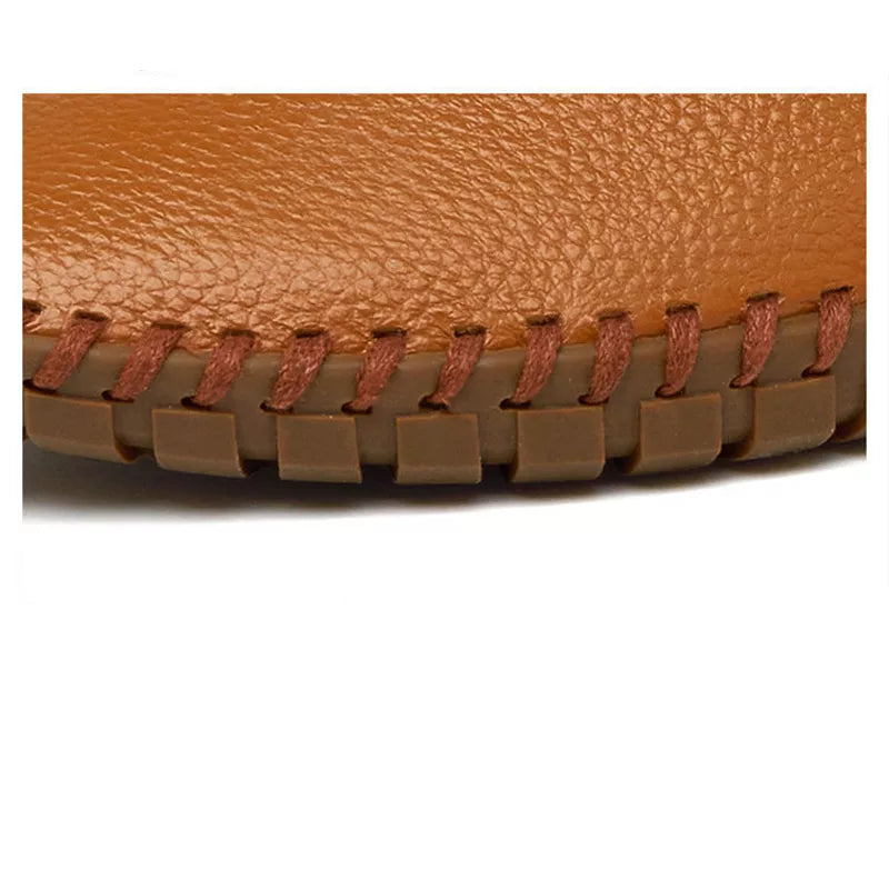 Mocassim de Couro Casual Minimal