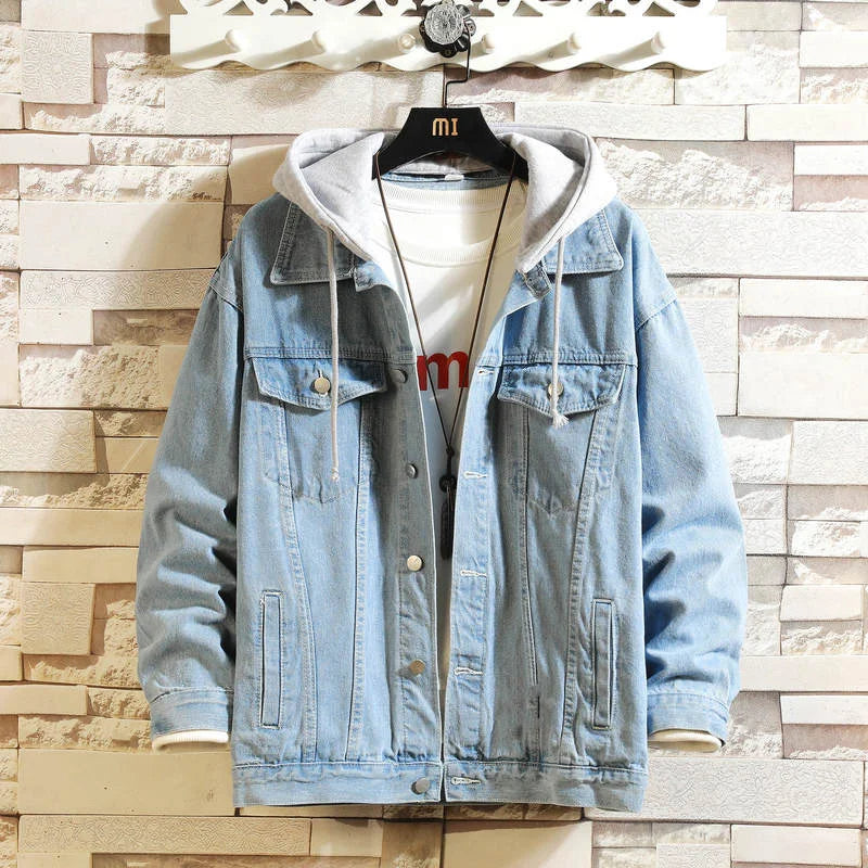 Jaqueta Jeans Masculina Casual 2025