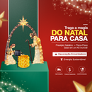 Kit Presépio Natalino + Pisca Pisca Solar