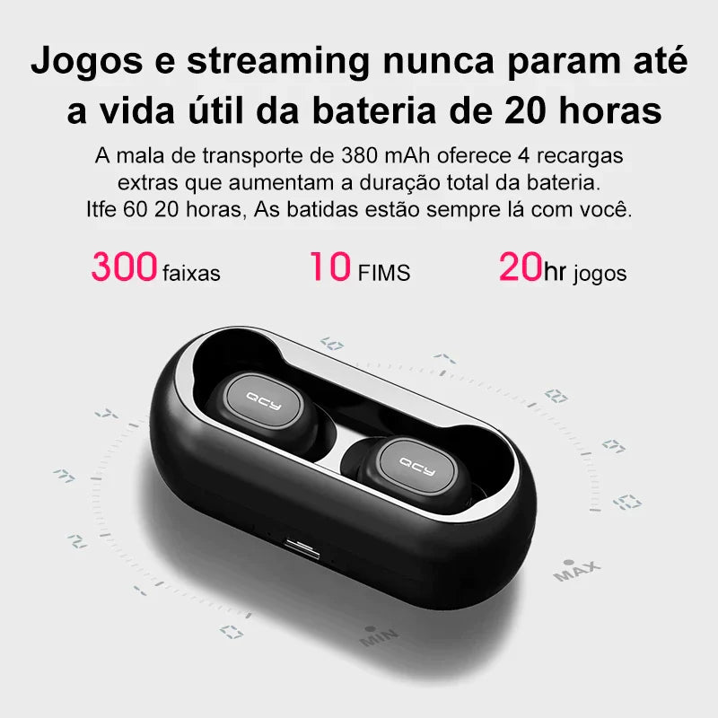 TWS Bluetooth Wireless Earphone Qcy t1c