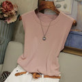 Blusa de Malha Regata Stone