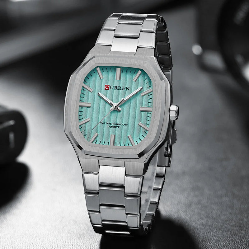 CURREN Top Marca de Luxo Relógio Masculino 30m À Prova D 'Água