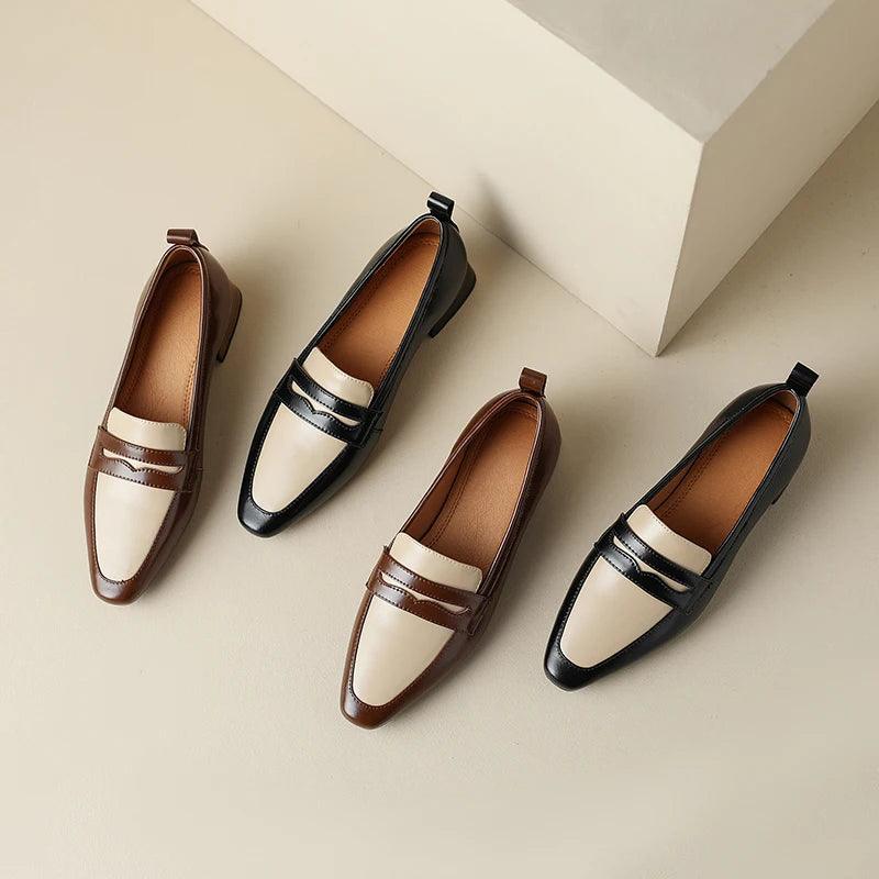 Mocassim de Couro Retrô