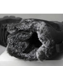 Bota de Couro Inverno Forrada Lã Windbreaker