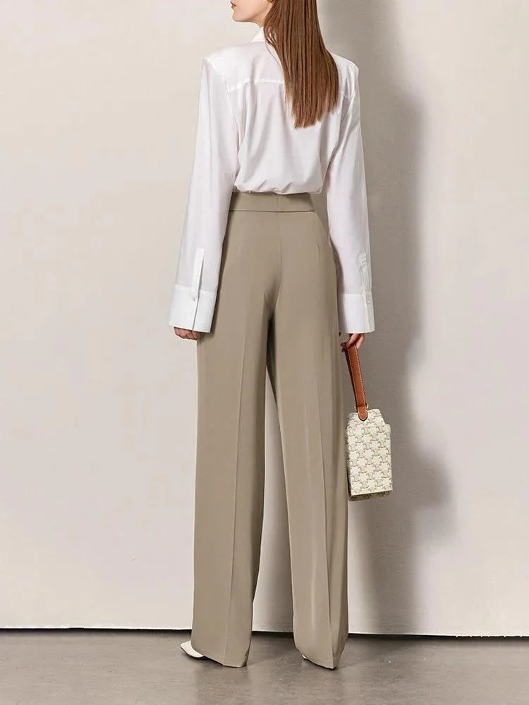 Calça Feminina Casual Minimalista