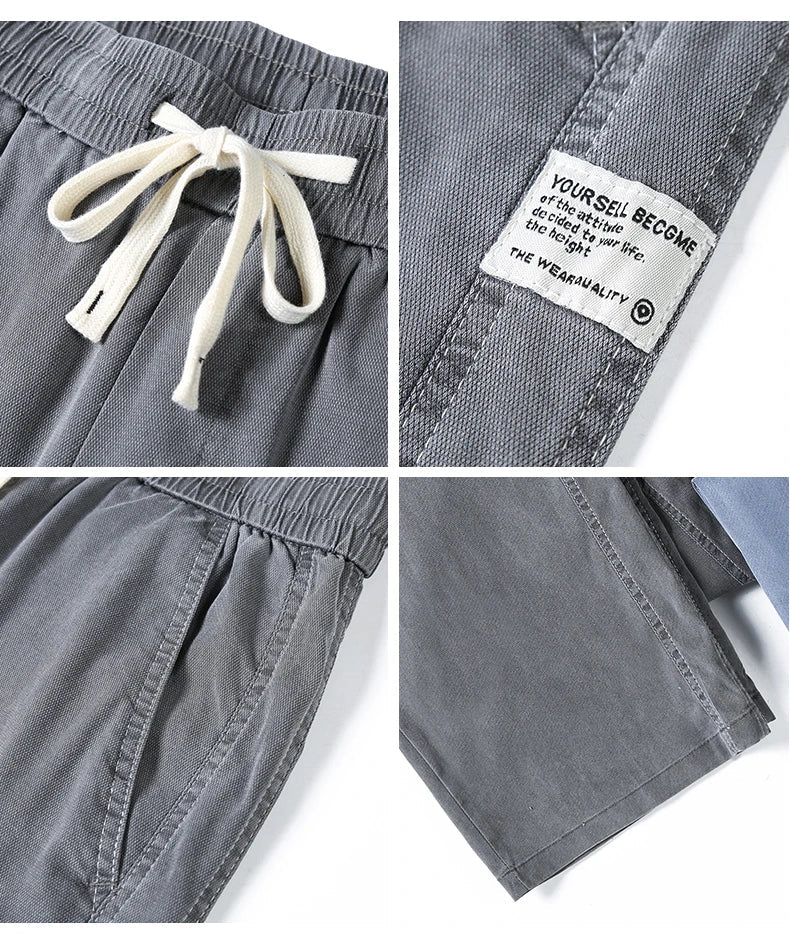 Calça Jeans Casual de Tecido Lyocell