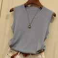 Blusa de Malha Regata Stone