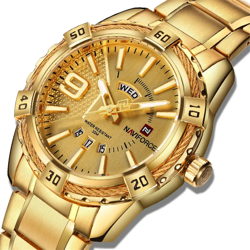 Naviforce Luxury Men's Watch Classic Waterproof Men's Watches