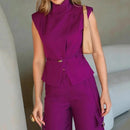 Conjunto Feminino Alfaiataria Púrpura