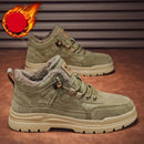 Bota de Couro Inverno Militar Smooth