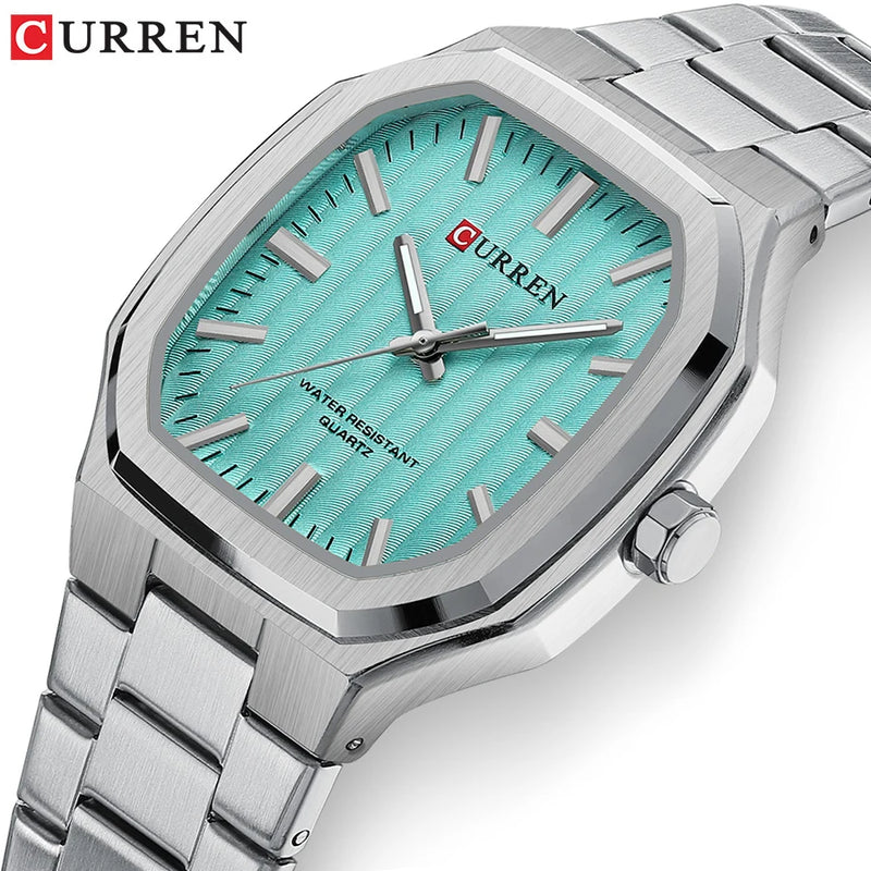 CURREN Top Marca de Luxo Relógio Masculino 30m À Prova D 'Água
