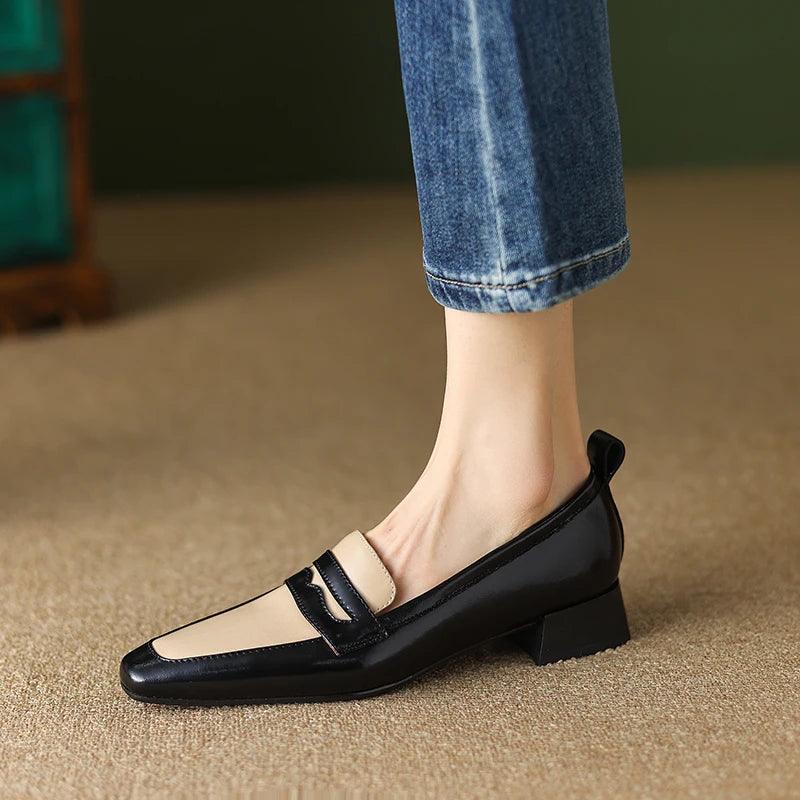 Mocassim de Couro Retrô