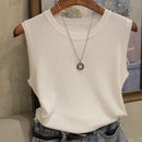 Blusa de Malha Regata Stone