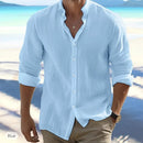 Camisa de Linho Summer Hawaiian