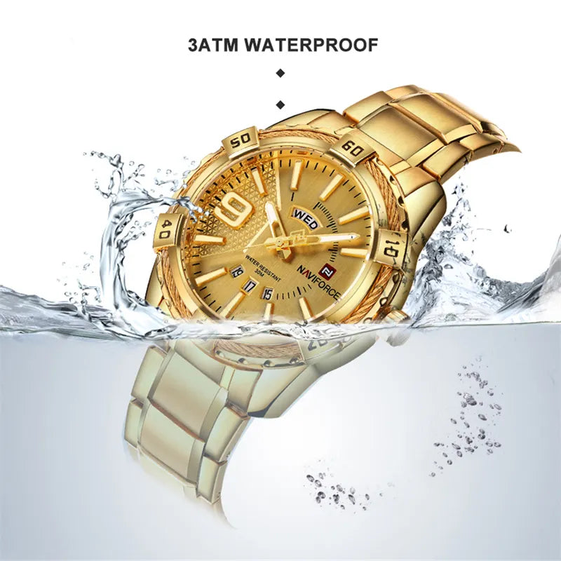Naviforce Luxury Men's Watch Classic Waterproof Men's Watches