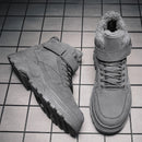 Botinha de Couro Inverno Forrada Draker