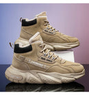 Bota de Couro Inverno Outdoor Warm