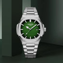 NIBOSI relógio de luxo negócios à prova dwaterproof água