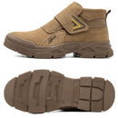 Bota de Couro Indestrutível - Construction