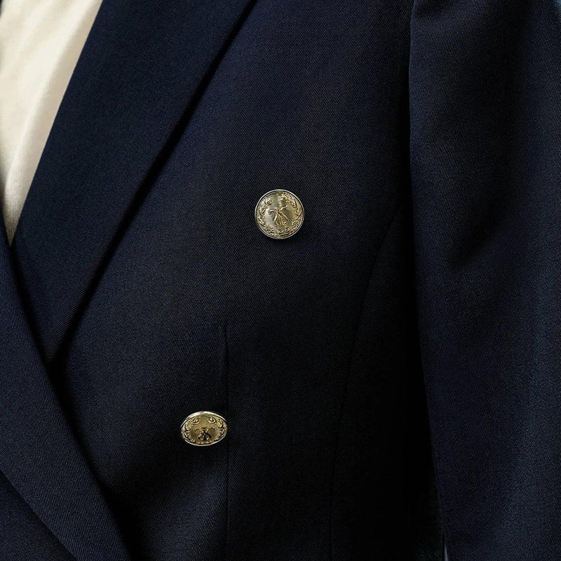 Blazer Transpassado com Botões