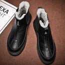 Bota de Couro Inverno Passeio Sofisticado