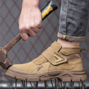 Bota de Couro Indestrutível - Construction