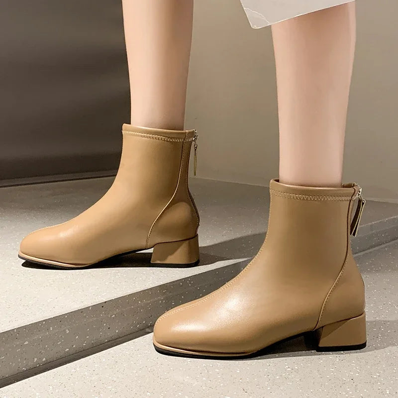 Bota de Couro Inverno Cano Baixo - Geado