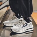 Tênis Casual com Detalhes de Couro - Outdoor Sport