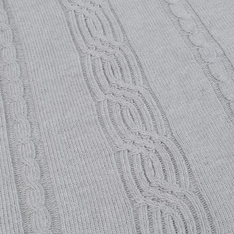 Blusa de Lã Gola Alta Inverno Warm