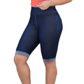 Women's Denim Shorts Bermuda Imitates Jeans Cos High Cotton
