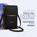Bolsa Crossbody com Tela Touch Antifurto Para Celular