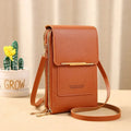 Bolsa Crossbody com Tela Touch Antifurto Para Celular