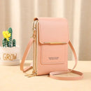 Bolsa Crossbody com Tela Touch Antifurto Para Celular