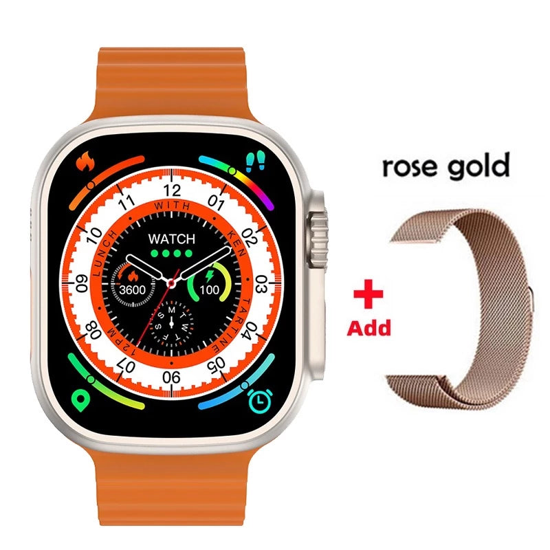 Original Smartwatch U9 Ultra Series 9 Compass 49mm NFC GPS Men's Sports Fitness Watch for Android IOS