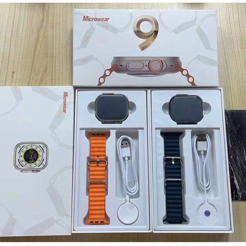 Original Smartwatch U9 Ultra Series 9 Compass 49mm NFC GPS Men's Sports Fitness Watch for Android IOS