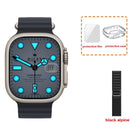 AMOLED HK8 PRO MAX Unisex Ultra Smart Watch Series 8 Compass 49mm NFC