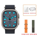 AMOLED HK8 PRO MAX Unisex Ultra Smart Watch Series 8 Compass 49mm NFC