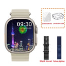 AMOLED HK8 PRO MAX Unisex Ultra Smart Watch Series 8 Compass 49mm NFC