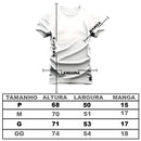 Camiseta Estampada Confortável Caveira Black