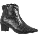 Western Women's Boot Pointed Toe Short Heel Thick Heel