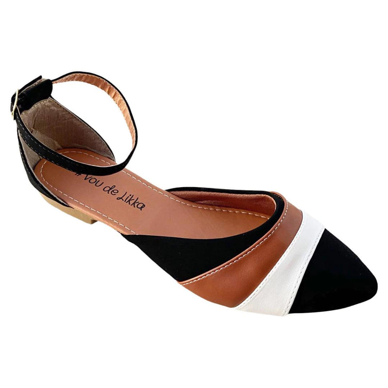 sapatilha feminina bico fino preta salomé sandalia moda rasteira sapato calçado