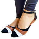 sapatilha feminina bico fino preta salomé sandalia moda rasteira sapato calçado